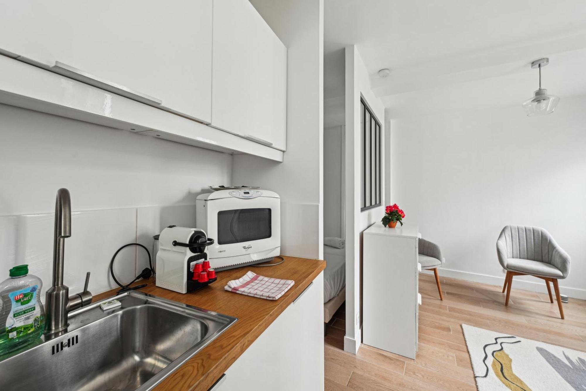 Residence Aurmat - Appart - Hotel - Boulogne - Paris Rum bild