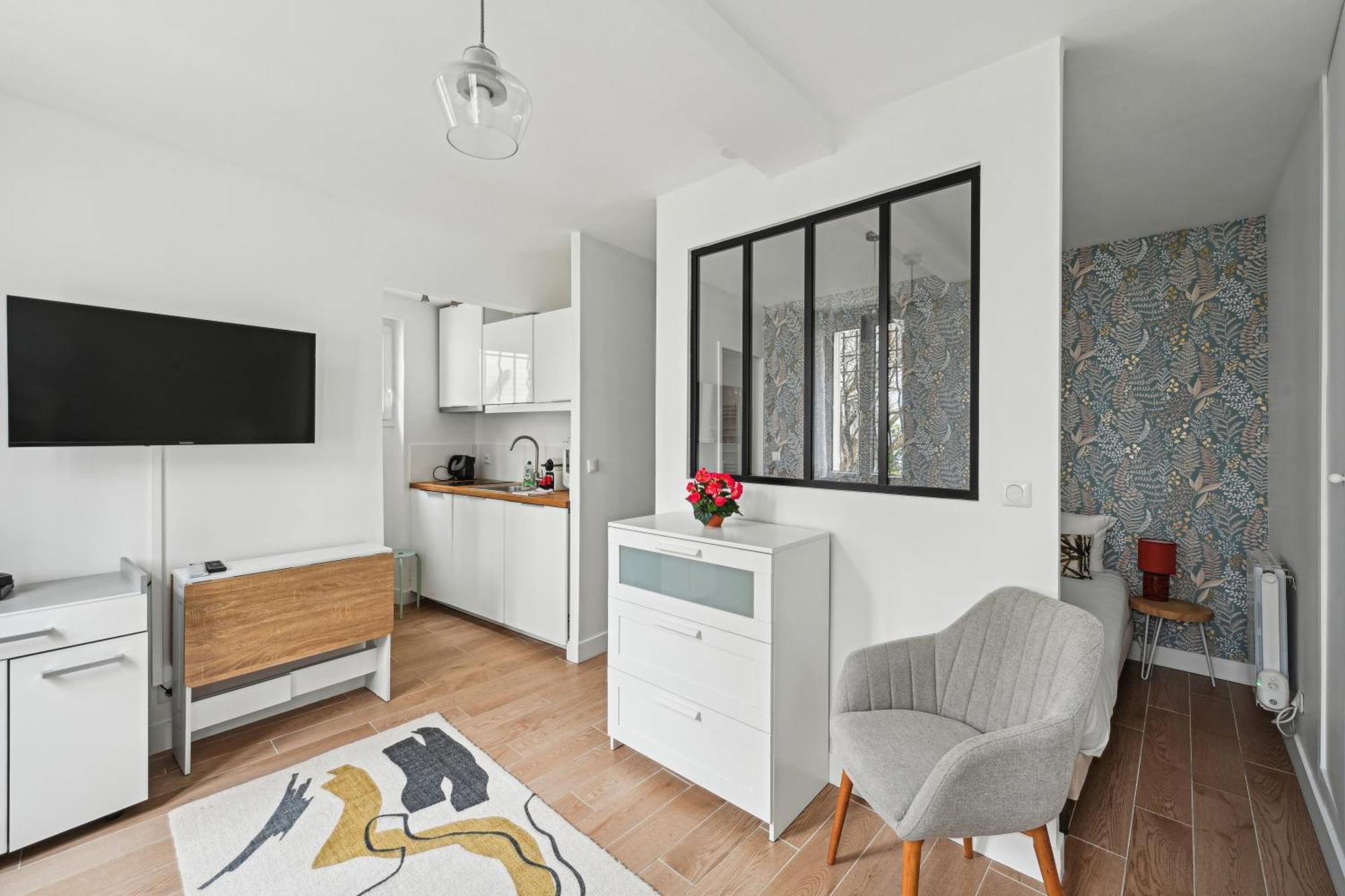 Residence Aurmat - Appart - Hotel - Boulogne - Paris Rum bild